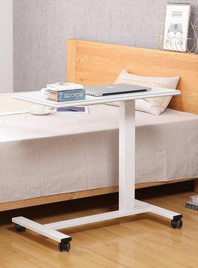 气动升降床19128桌边简可以移动电约脑桌家用字旋转书桌懒人桌卧