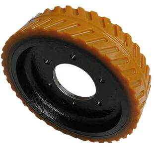 agv驱动轮 聚氨酯 主动 包胶 机器人 随动 从动 轮子CNG51161