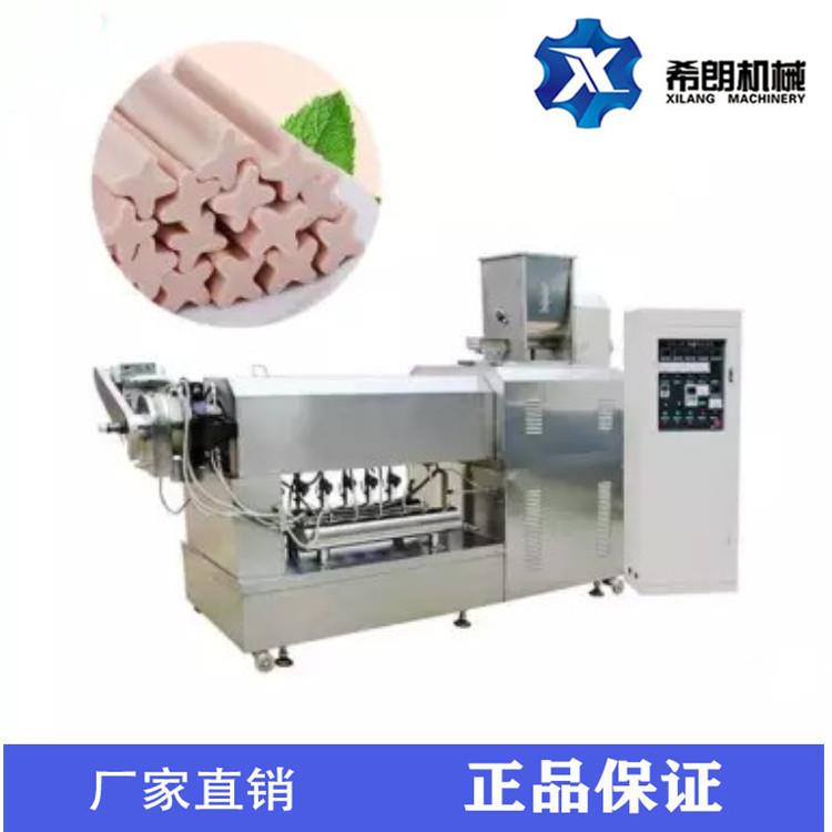 夹心狗咬胶设双色狗咬胶备生牙产772线狗狗磨棒生产线狗咬生产胶
