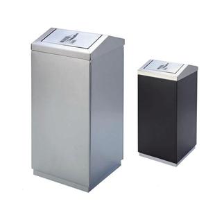 桶SX—17G酒垃式 店商场长方形不锈钢圾桶翻盖垃圾桶带烟灰缸烟灰