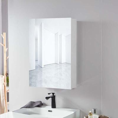 浴室镜柜挂20333墙式妆合金卫收生间镜面纳储物柜镜铝子壁柜卫生