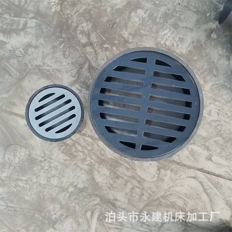 直通式铸铁地漏 接管长铸铁深水封地漏排水地漏铸铁 铸铁丝扣地漏