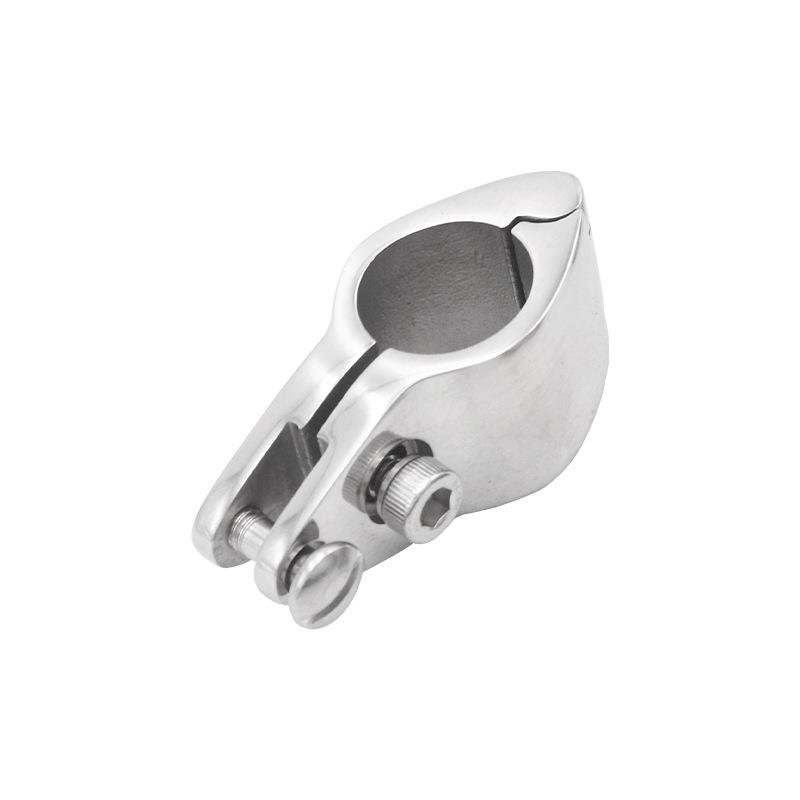 管夹 开体滑套 20MM 316不锈钢游艇五金配件开口滑套 厂家