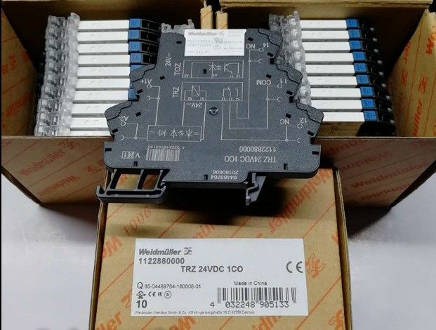 TRZ 24VDC 1CO 魏德米勒微型 超薄继电器 薄片式继电器1122880000