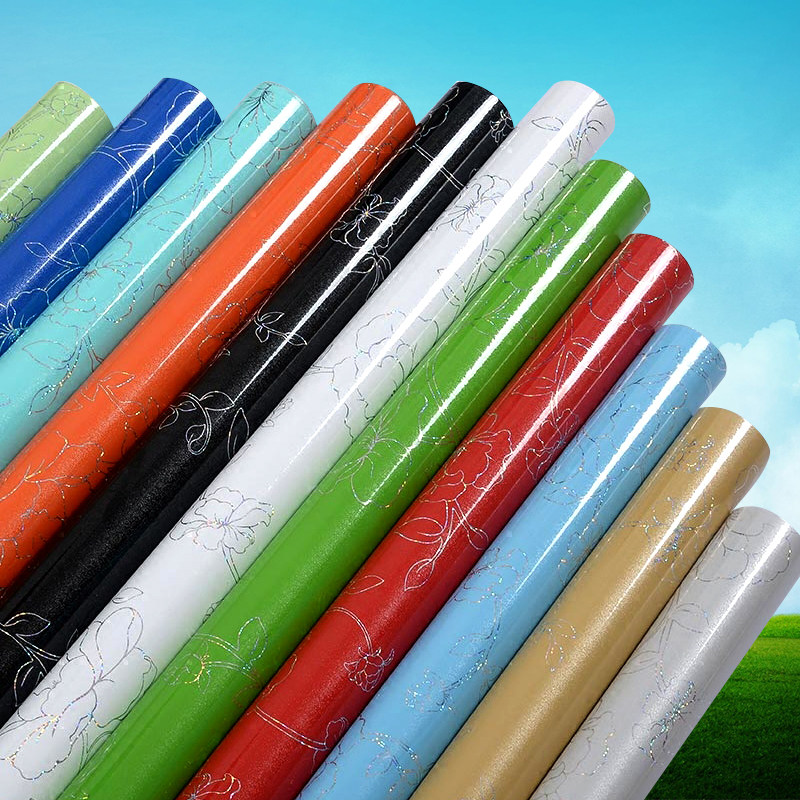 10米加厚镭射烤漆贴纸自粘家具桌面翻新电视背景墙遮污瓷砖防油贴