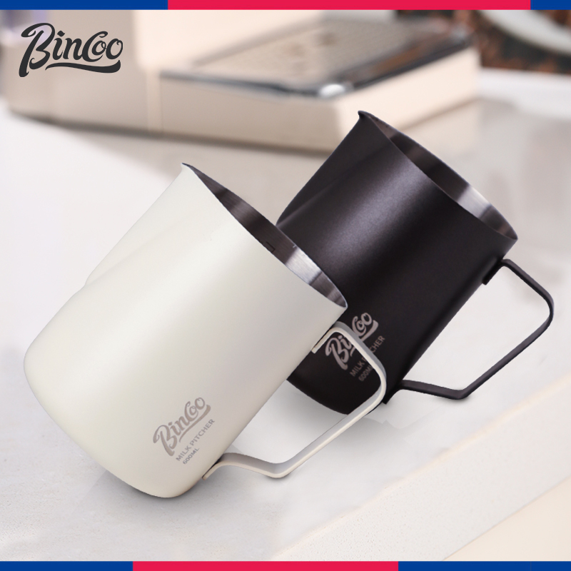 Bincoo咖啡拉花专用杯不锈钢打奶缸打奶泡杯拿铁杯雕花笔工具全套