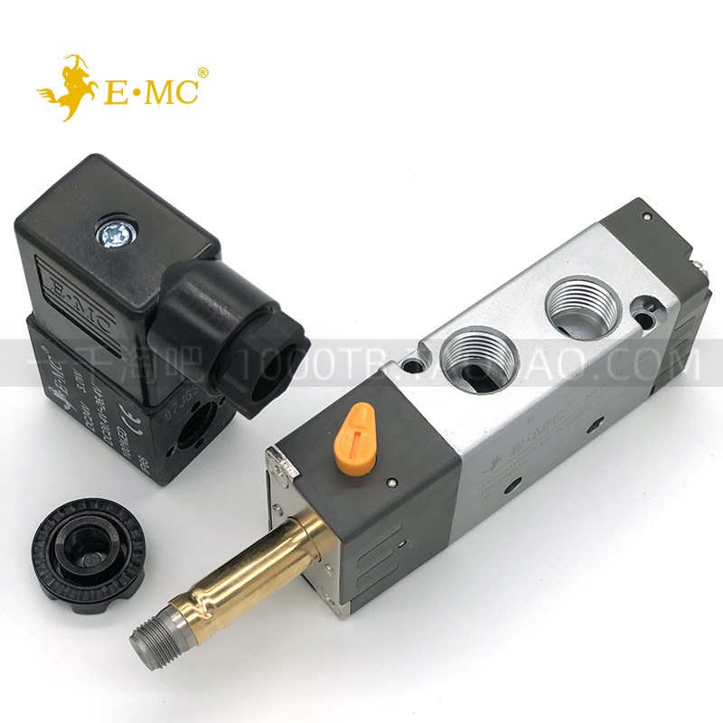 EMC.亿太诺二位五通电磁阀RV5221-08Q/4V210-08/5211-06QE4/DC24V