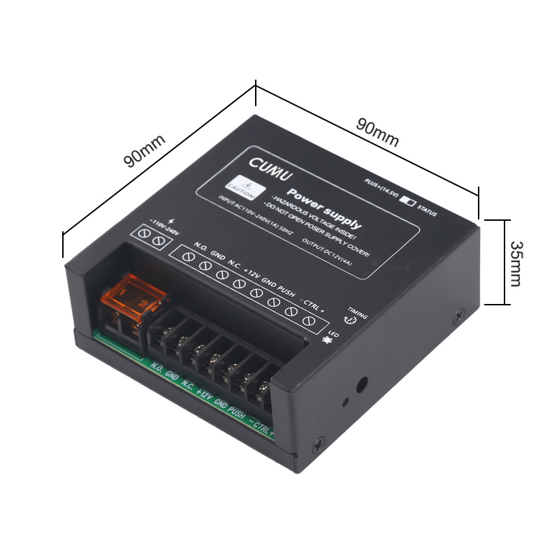 CUMU电子门禁系统装刷卡密码玻璃门铁门磁力锁电插锁门门