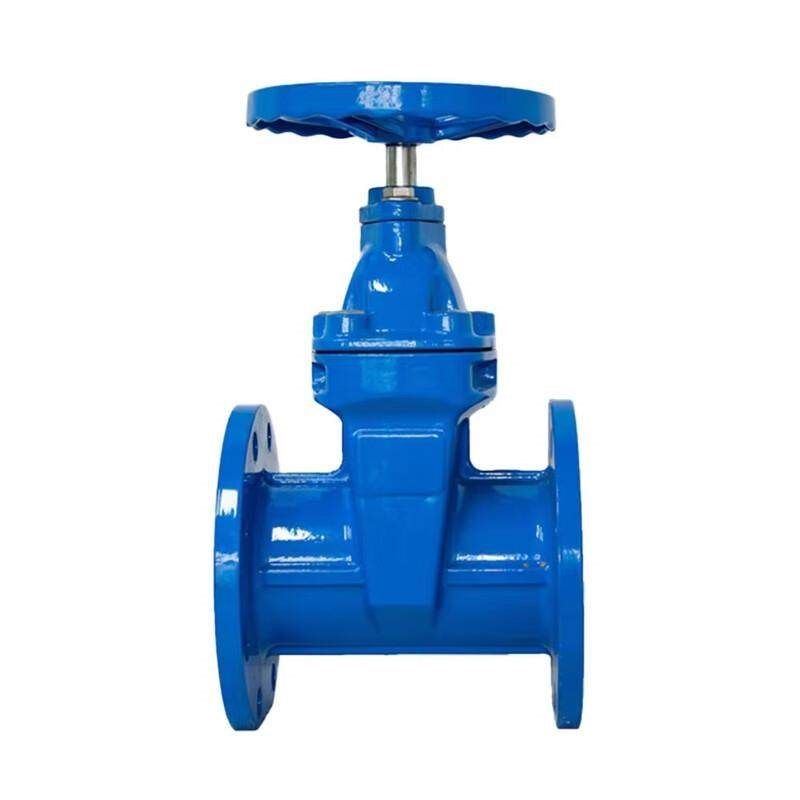 Z45X-16暗杆法兰软密封闸阀弹性座封手动闸阀 DN65中体 铸铁手轮