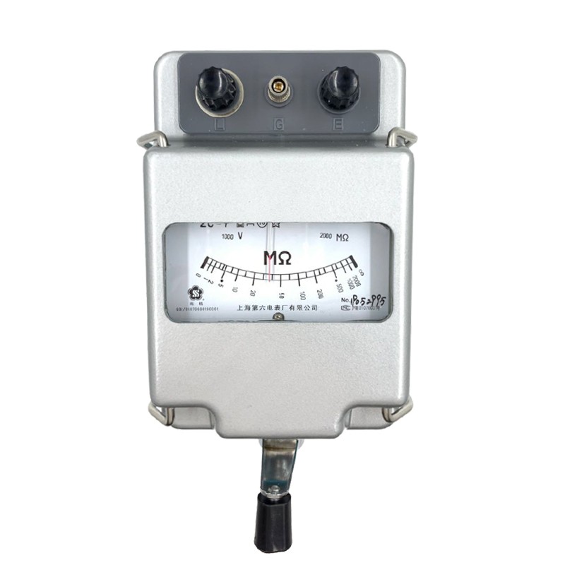 上海梅格兆欧表ZC-7 0V/1000V/10000V绝缘电阻测试仪摇表电阻表