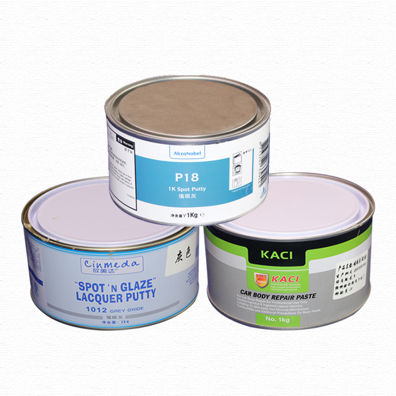 汽车填眼灰 泥黄灰 补土红灰 打磨腻子 单组份快干型原子灰沙眼灰