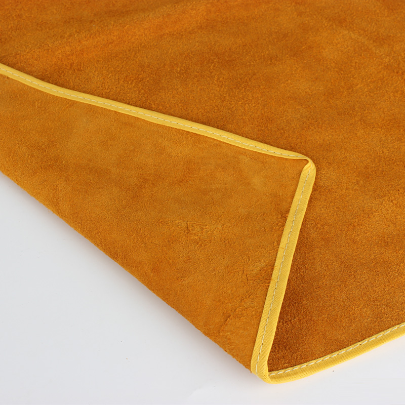 加厚牛皮围裙 电焊工焊接防烫工作围裙 纯牛皮防火防护服阻燃隔热