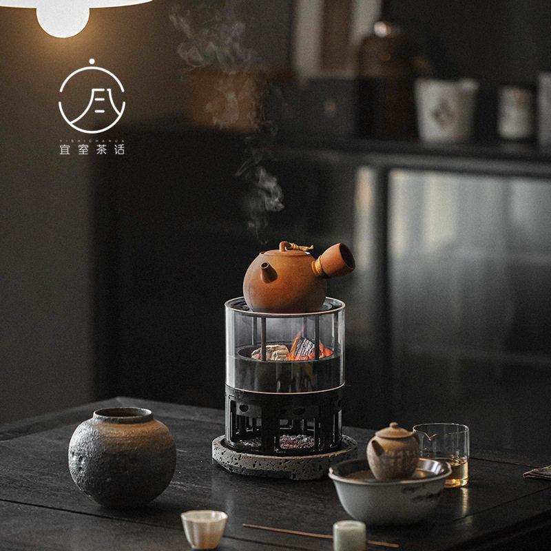 宜室茶话围炉煮茶家用碳炉