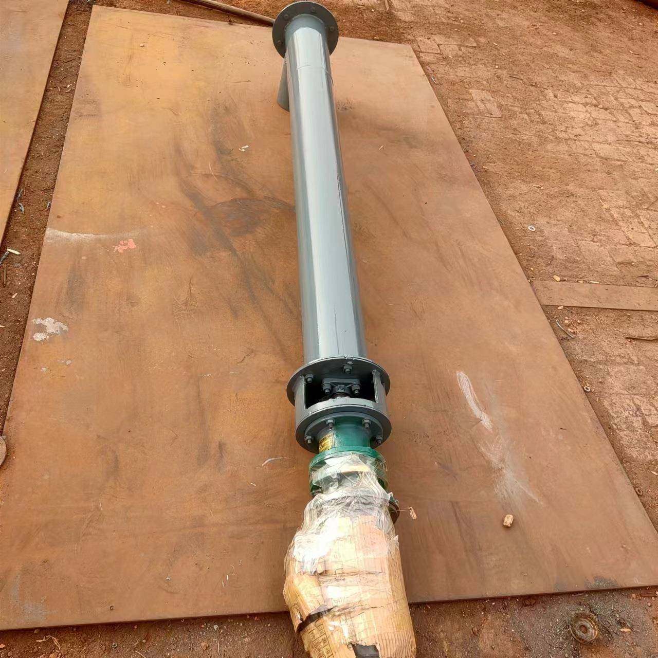 管式不环锈钢螺旋送机自输动推进轴污泥输送无品牌/提型升机小保