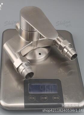 304不锈钢0明装淋浴套装学校浴池用洗套公装正3SF-16144浴冷热淋