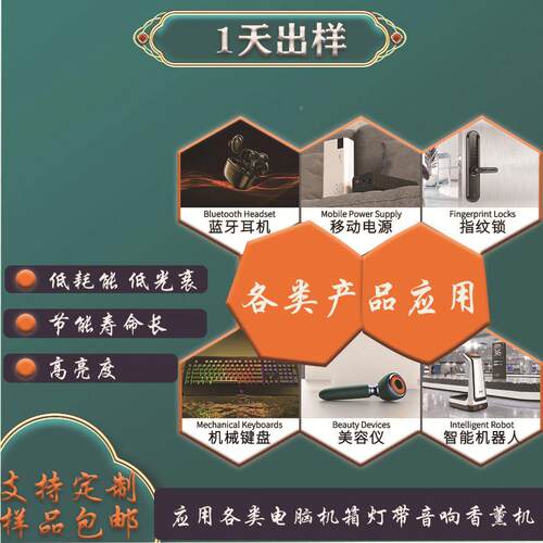 863E侧发光3红绿3蓝白黄光超高亮LD背光源汽车氛围灯贴片灯珠5现