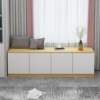 飘窗可坐客床头长条柜柜落阳地柜台柜储物厂家直供柜家用矮柜按压