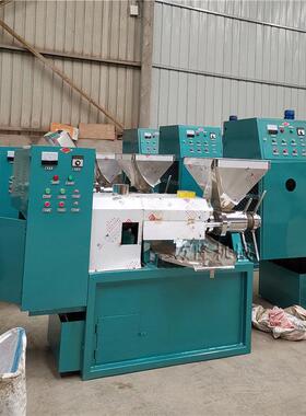 多功能用榨油机大型花生大动豆螺旋榨油全自菜籽条商排机压99471