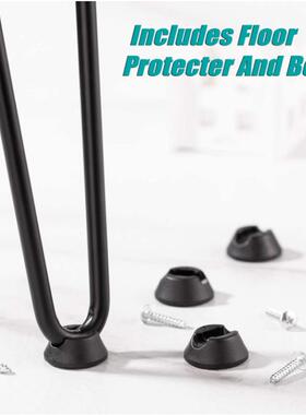 实心艺桌铁脚支架茶几桌子腿视柜沙发家脚IMQ餐桌腿金属具电支撑