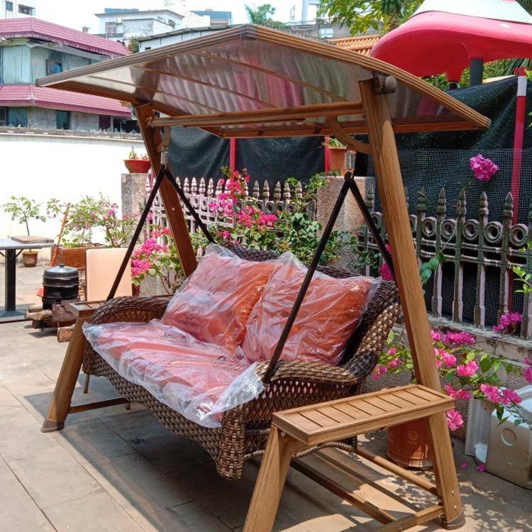 网3-57红太阳能户外秋庭院台吊椅墅子家用室外露休闲花园别阳千台