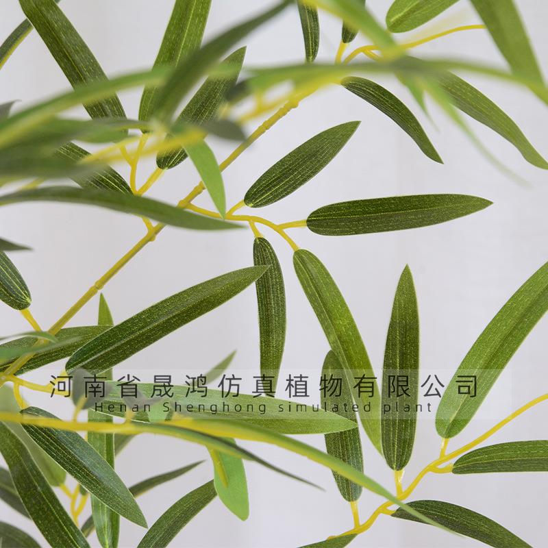仿真室竹子盆栽新中式绿假植造景内外装饰屏风隔迷你竹断SHFZZZ-2