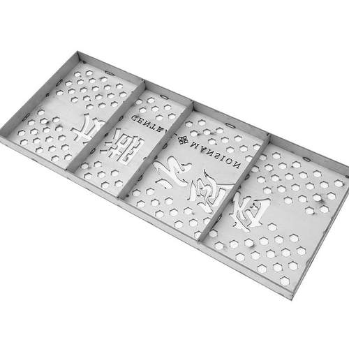 钢201/304不锈地沟盖板形井盖厂镀锌格栅隐收边条装XJM饰盖板家