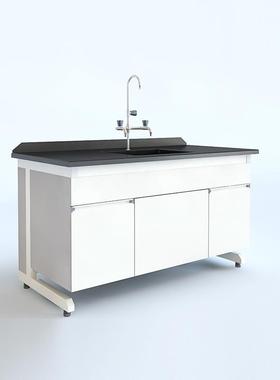 实验学室工作台边台C台型钢木中央台化操作台试验实验台通风JHD柜