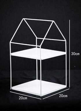 式甜品台TWP摆件展示蛋糕托盘婚架礼欧台摆装饰