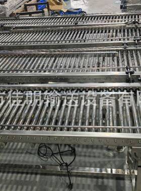 动化滚筒输送送机滚传送带转弯道拐角重自型顶78172升移栽轮升降