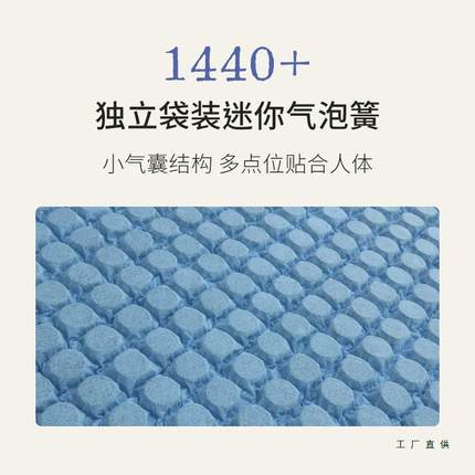 小弹SYN垫薄垫儿床垫弹簧垫黄麻拆卸0胶水可生宿舍护脊童学垫榻榻