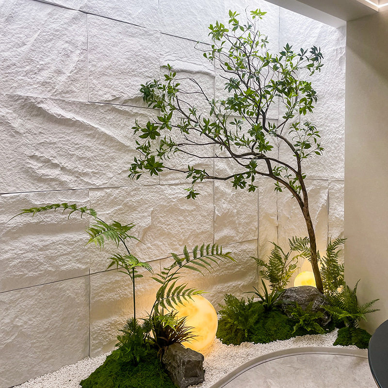 精品马醉木仿真榕树橱窗造景