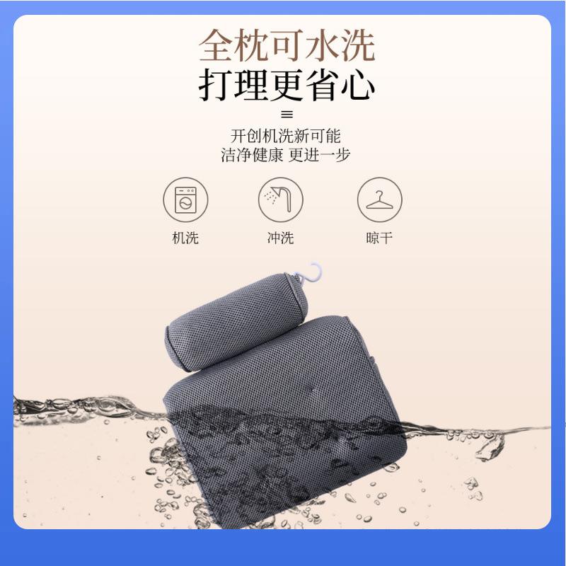 室FVBNGJMG网新款浴缸靠垫布吸浴缸盘枕头酒店浴折叠枕头浴缸靠枕