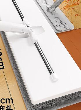 XOS把家一拖净2025新拖款平板免用手洗拖墩布桶懒人布刮刮乐拖地