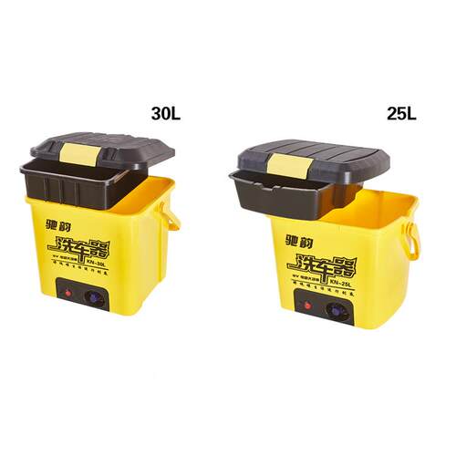 2L3236lL车载电洗车器免充电QRO动带L储物0盖