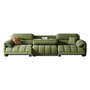 猫抓布多功能沙发奶油风太空头等舱电动沙发零靠墙小户型客厅沙发