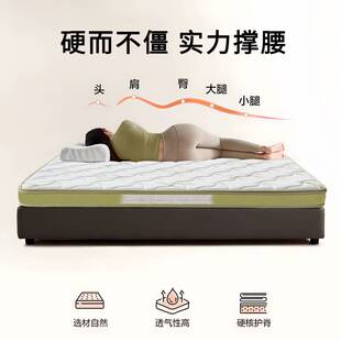 4I代棕棉床垫偏硬护脊腰薄款乳胶家用卧室儿童拆洗10厘米厚折叠单