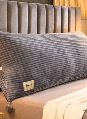 垫男睡觉靠靠枕床头EKS大抱枕长条枕头生床上靠背枕榻榻米软包拆