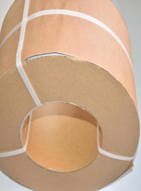 打60P0米包装0505带0P机用包带白色透明5MM纸箱打包带