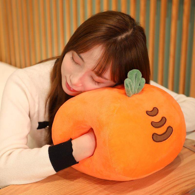 男生插抱枕可以台炮枕两用带洞玩具男无品牌/女午睡枕抱暖手