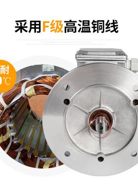 相电机380Wv全铜线干耐高三温300度烘线铝壳电机1.IWW5k三相异步