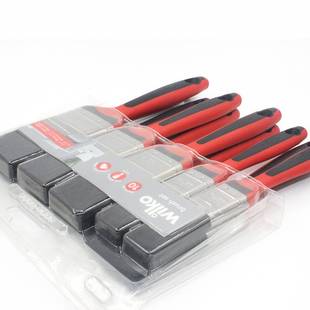 包胶塑料手柄油漆刷长毛加厚刷子除尘清洁毛刷油漆刷子长柄工业刷