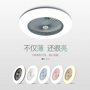 智电扇BEI吊灯吸顶风灯卧室扇餐厅扇灯一体能简约家用带电风扇吊