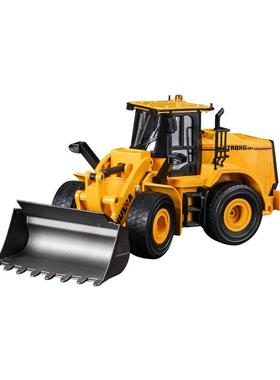 汇6充车62遥控推土车装载机电动男孩铲工程71877纳车模型儿童男孩