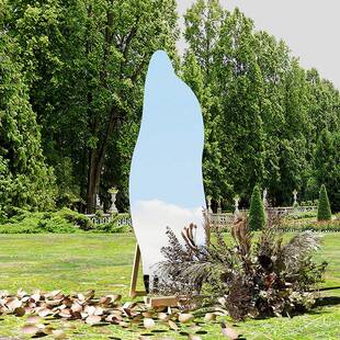 户外婚礼镜迎宾衣牌异子形全身衣镜落地试镜大YXJ结婚拍穿照布置