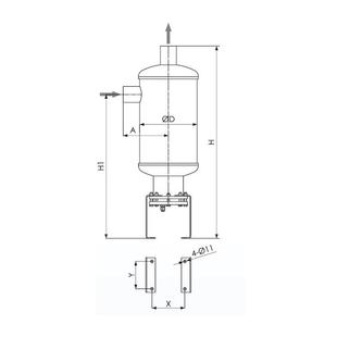 欧达SUL斯克F 661SG7法油分离器设计压力：2.9MPa