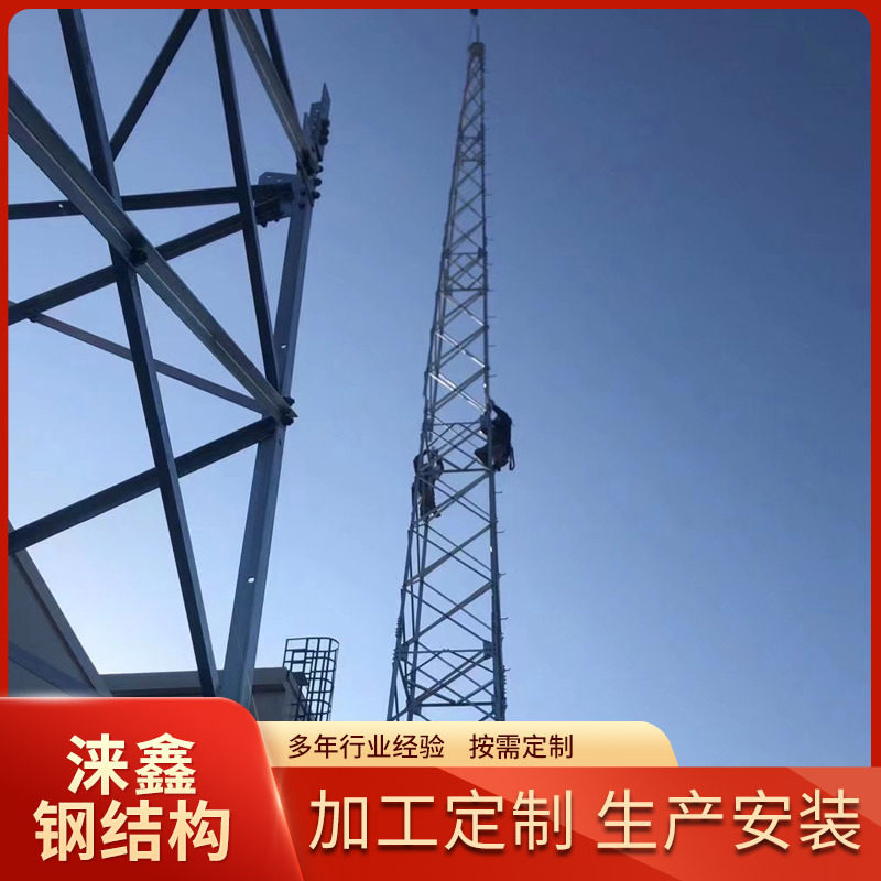避雷塔钢结构避雷塔楼顶装饰角钢避雷塔接闪杆塔避雷建筑线塔