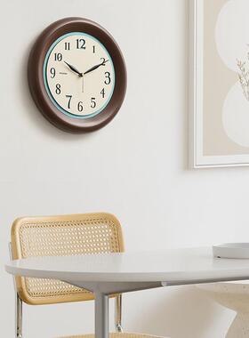w厅ozoom屋钟准钟表钟客餐厅家用复古挂奶油风创TYOS581意简约时