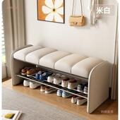 凳简约艺术关玄木森斯65沙门发凳家口长条凳可 凳入户换穿鞋 意式 鞋