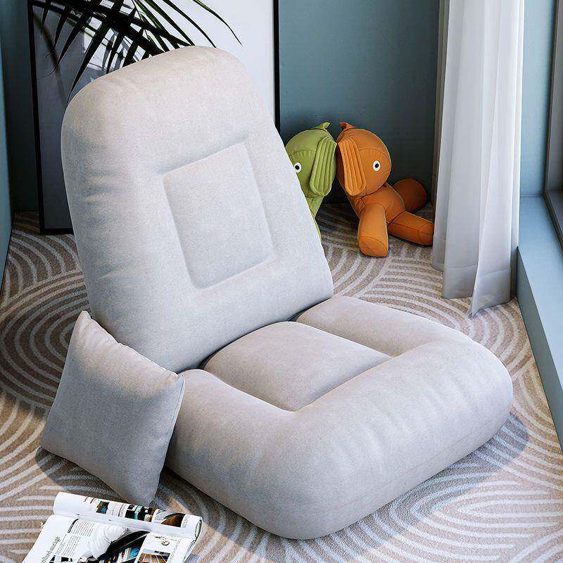 懒人沙发榻米床上靠椅椅舍子可爱背卧室宿单榻人飘RKF窗女生折叠