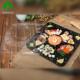 一次性印花方形寿司盒卖拼盘外高档拼盒盘打包盒圆KGX形寿司盒